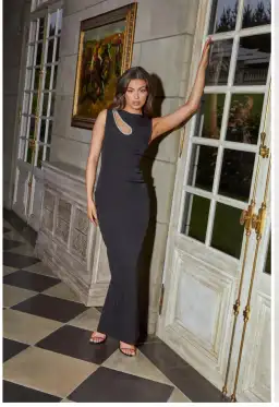 Bianca & Bridgett Valencia Dress Black Size S / AU 8 for rent on The Volte - image 2