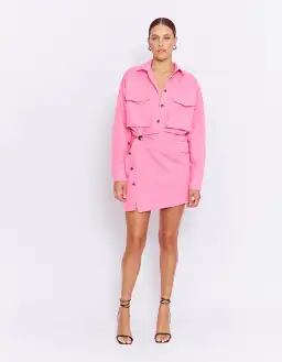 Pfeiffer The Forbes Mini Dress Ultra Pink Size M/Au 10 for rent on The Volte - image 1