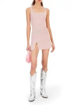 Clio Peppiatt Wren Dress Rose Size XS / AU 6 for rent on The Volte - image 1