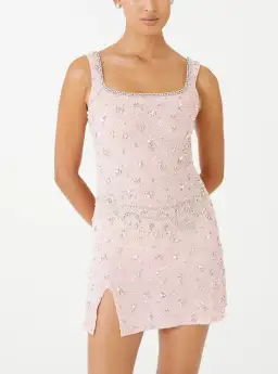 Clio Peppiatt Wren Dress Rose Size XS / AU 6 for rent on The Volte - image 3