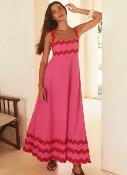 Mister Zimi Vivi Dress Pink Ric Rac Size 8