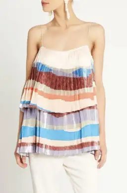 Sass and Bide Eye to Eye Top and Pants Set Multi Size 10 for rent on The Volte - image 1