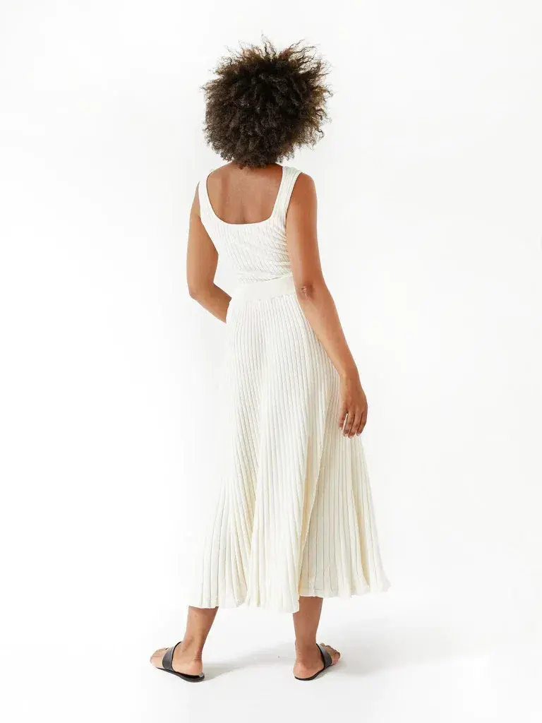 Anna Quan Lara Top & Hettie Skirt Set in Silence Size 10 for rent on The Volte - main image