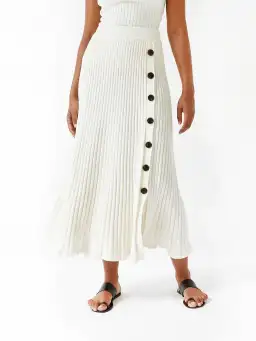 Anna Quan Lara Top & Hettie Skirt Set in Silence Size 10 for rent on The Volte - image 2