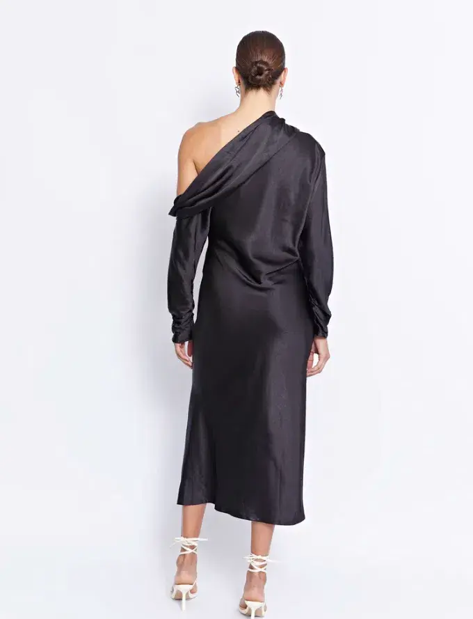 Pfeiffer Sukie Midi Dress Black Size S / AU 8 for rent on The Volte - main image