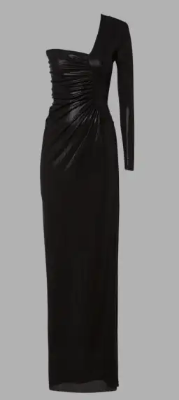 Scanlan Theodore Lacquer Jersey Gown Black Size 8 for rent on The Volte - image 6