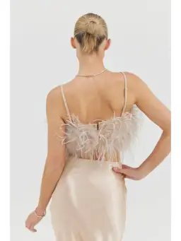 Bubish Iris Top & Harlow Skirt Champagne Size S / AU 8 for rent on The Volte - image 4