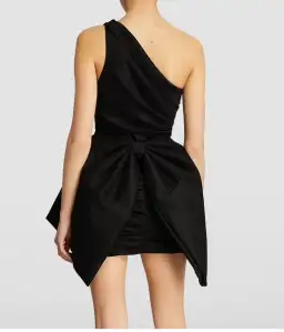 Rachel Gilbert Marco Mini Dress Black Size 2 / AU 10 for rent on The Volte - image 2