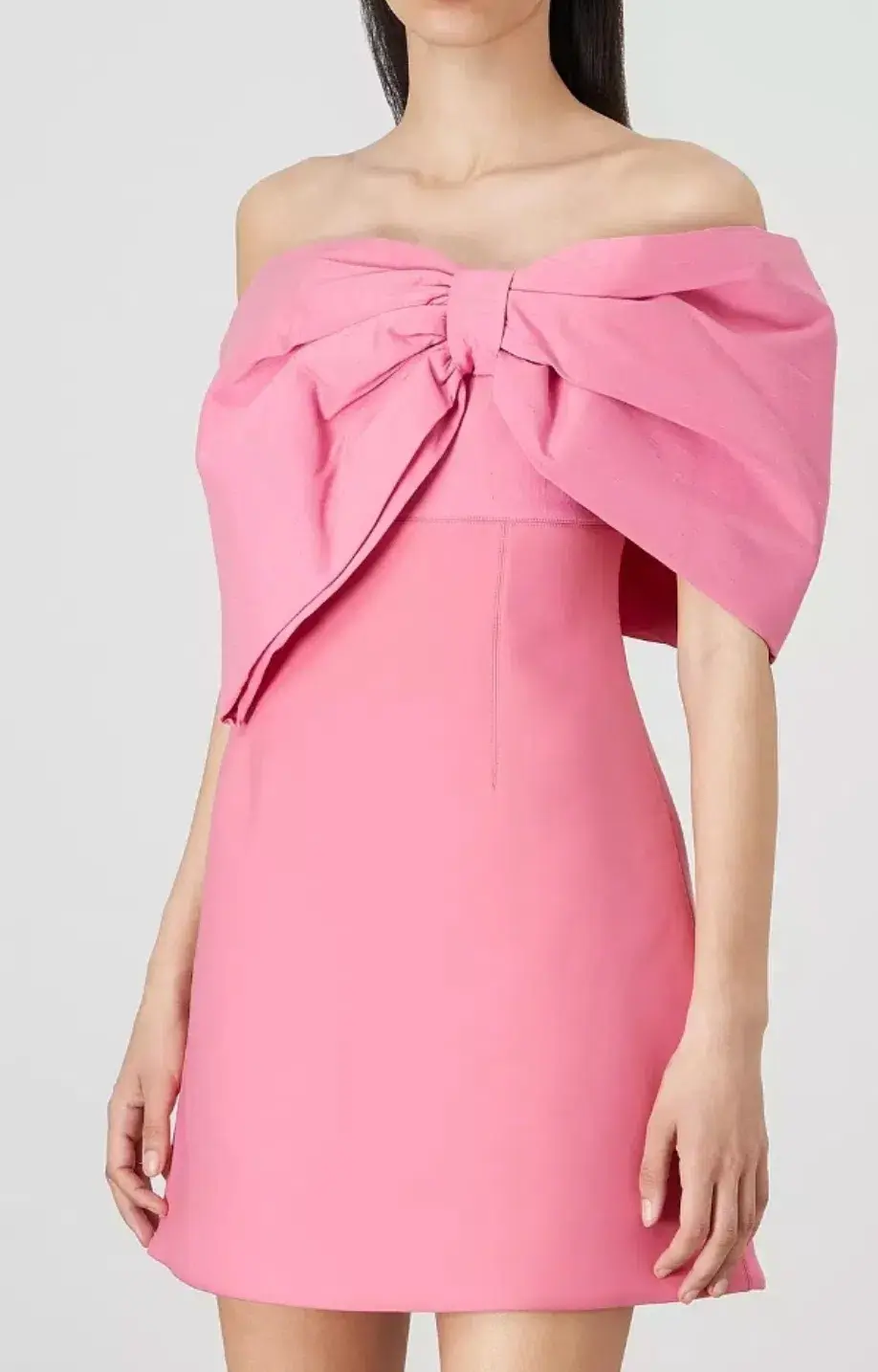 Rachel Gilbert Kace Mini Dress Pink Size 2 / AU 10 for rent on The Volte - main image