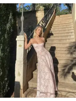 House of CB Seren Dress Blush Size S / AU 8