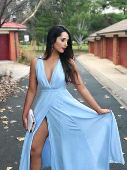 Lovers + Friends Gown -Blue Size 6 to 10