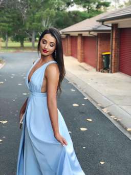 Lovers + Friends Gown -Blue Size 6 to 10