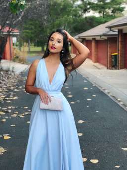 Lovers + Friends Gown -Blue Size 6 to 10