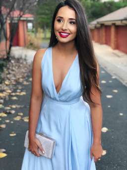 Lovers + Friends Gown -Blue Size 6 to 10