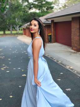 Lovers + Friends Gown -Blue Size 6 to 10