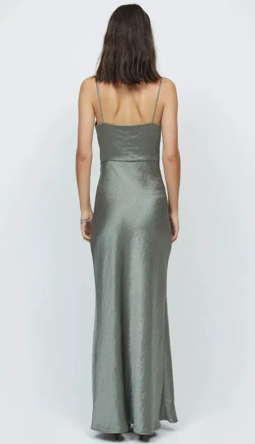 Bec & Bridge Nadia Maxi Dress in Khaki Size 10 for rent on The Volte - main image