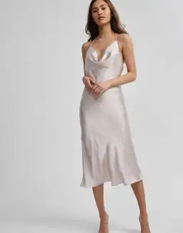 Lexi Maria Midi Dress Pink Size 6 for rent on The Volte - image 1