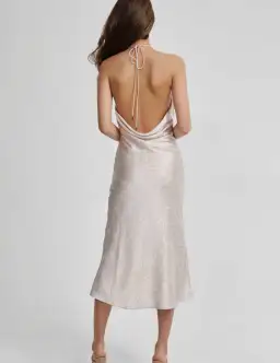 Lexi Maria Midi Dress Pink Size 6 for rent on The Volte - image 3