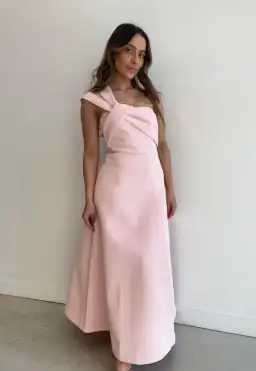 Mossman Adorn Maxi Dress in Blush Size 8 for rent on The Volte - image 3