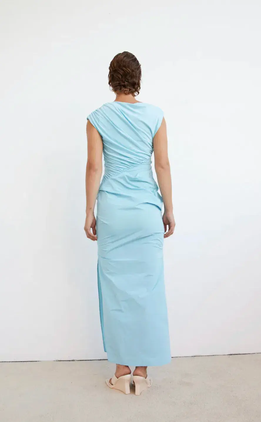 Paris Georgia Kaya Dress Iris Blue Size L / AU 12 for rent on The Volte - main image