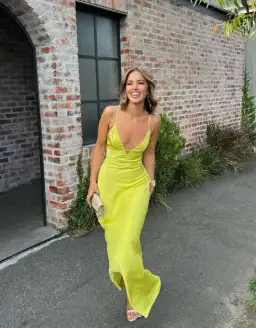 Manning Cartell Time to Shine Slip Dress Lime Size 6 for rent on The Volte - image 3