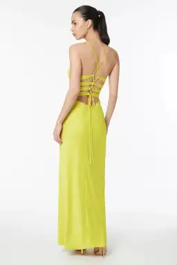 Manning Cartell Time to Shine Slip Dress Lime Size 6 for rent on The Volte - image 2