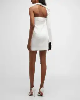 Rachel Gilbert Claudio Mini Dress White Size 3 / AU 12 for rent on The Volte - image 2