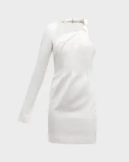Rachel Gilbert Claudio Mini Dress White Size 3 / AU 12 for rent on The Volte - image 3
