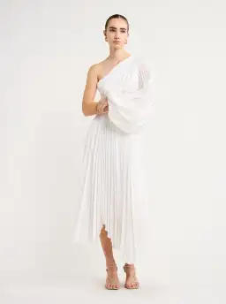 Acler Calais Dress Ivory Size 10 for rent on The Volte - image 1