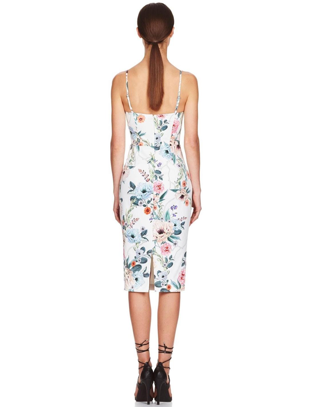 Talulah Melrose Floral Midi Dress Print Size 8 for rent on The Volte - main image