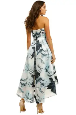 Moss and Spy Luna Strapless Dress in Multi Size 10 for rent on The Volte - image 3