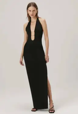 Misha Yesenia Gown Black Size 8 for rent on The Volte - image 1