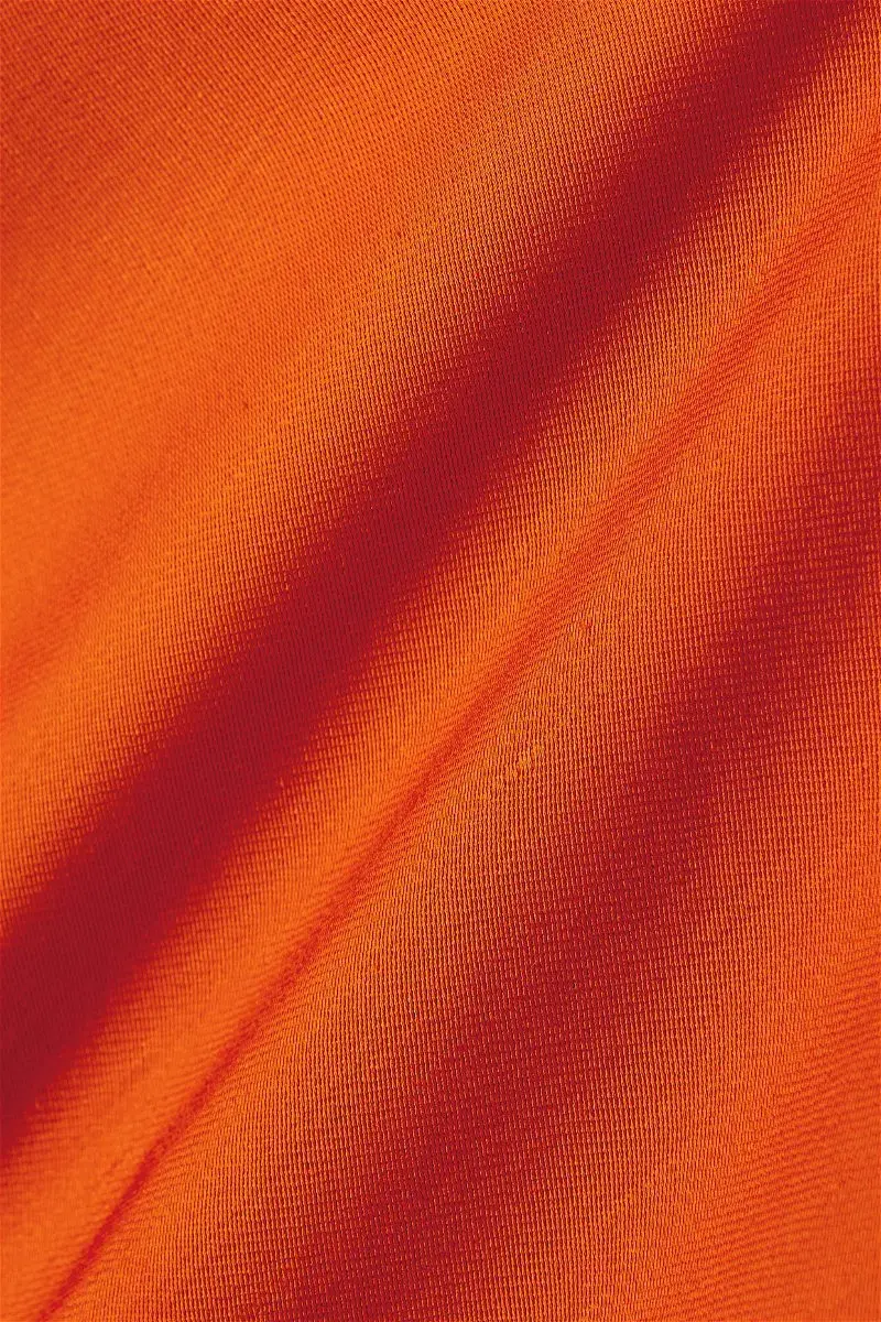 Marques Almeida Orange Backless Dress Orange Size 12 for rent on The Volte - main image