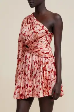 Acler Auroa Floral Mini Dress Rouge Medley Size 14 for rent on The Volte - image 2