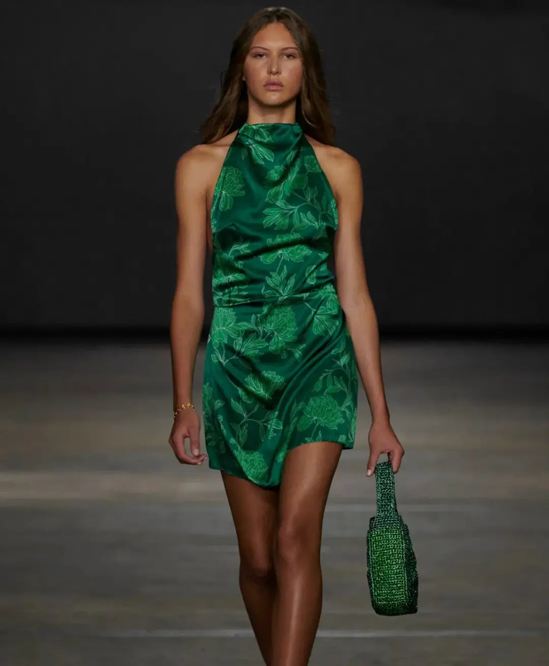 Hansen & Gretel Toni Dress Jade Floral Size XS/Au 6 for rent on The Volte - main image