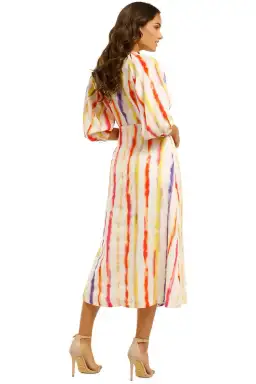 Nicholas Asilah Dress in Brushed Rainbow Size 10 for rent on The Volte - image 3