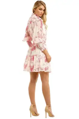 Nicholas Abbey Dress in Canister Ivory Toile Print Size 6 for rent on The Volte - image 3