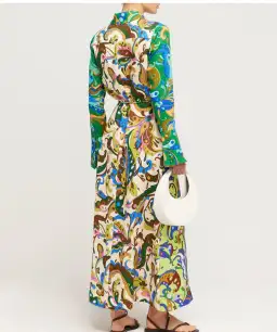 Alémais Yvette Shirtdress Multi Size 8 for rent on The Volte - image 2