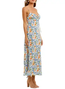 Bec & Bridge La Jolie Midi Dress Floral Size 12