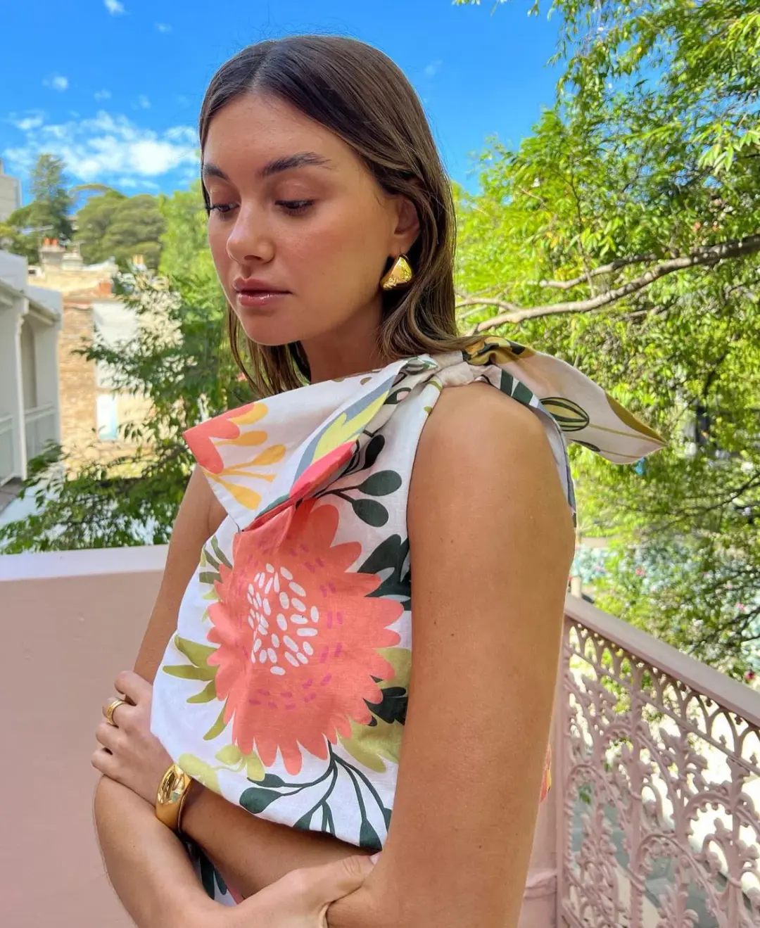 By Nicola Amelie Dress Floral Size 8 for rent on The Volte - main image