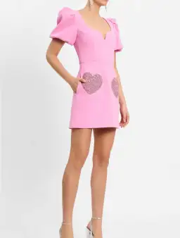 Rebecca Vallance ROCHELLE PUFF SLEEVE MINI DRESS for rent on The Volte - image 2