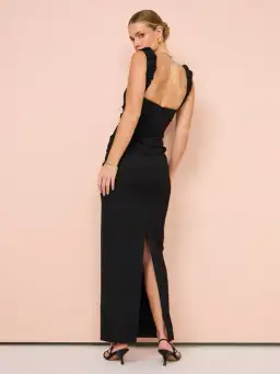 Sir The Label Azul Balconette Gown Black Size 2 / AU 10 for rent on The Volte - image 5