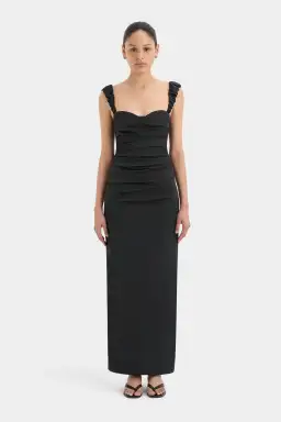 Sir The Label Azul Balconette Gown Black Size 2 / AU 10 for rent on The Volte - image 1