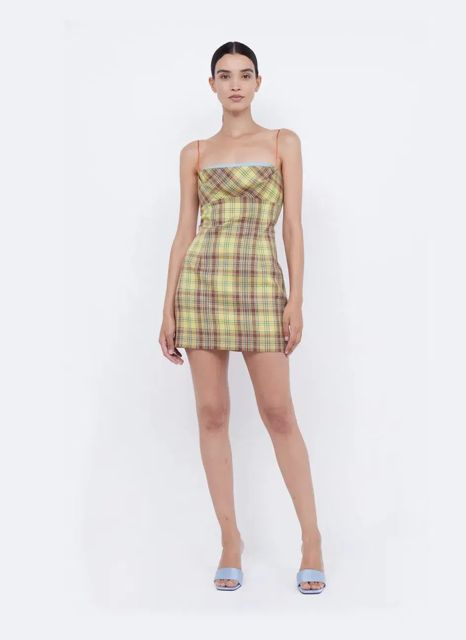 Bec & Bridge Farida Mini Dress Multi Print Size 8 - Image 1