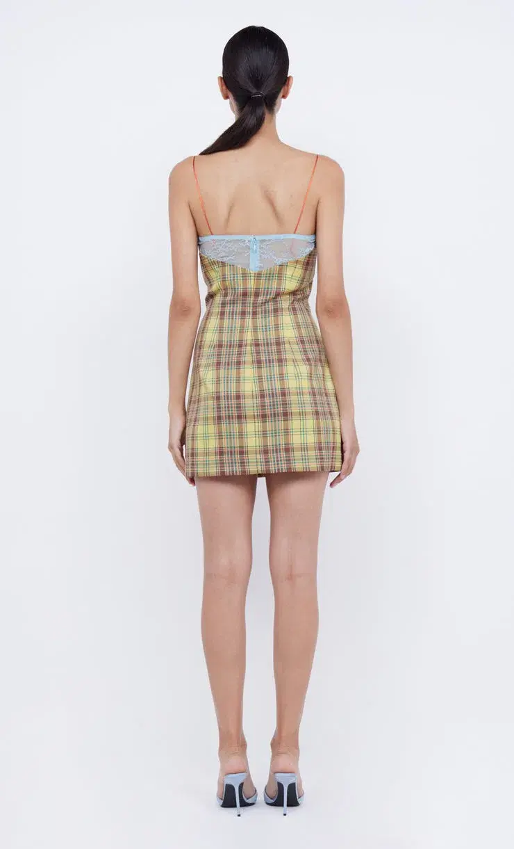 Bec & Bridge Farida Mini Dress Multi Print Size 8 - Image 2