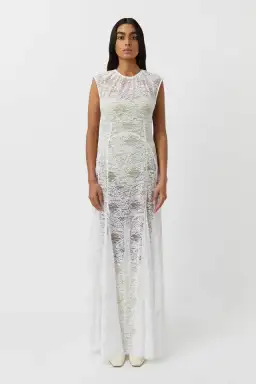 Camilla Marc Angelo Lace Dress White Size 6 for rent on The Volte - image 1