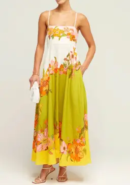 Alemais - Silas Sundress Floral - Size 8 for rent on The Volte - image 1