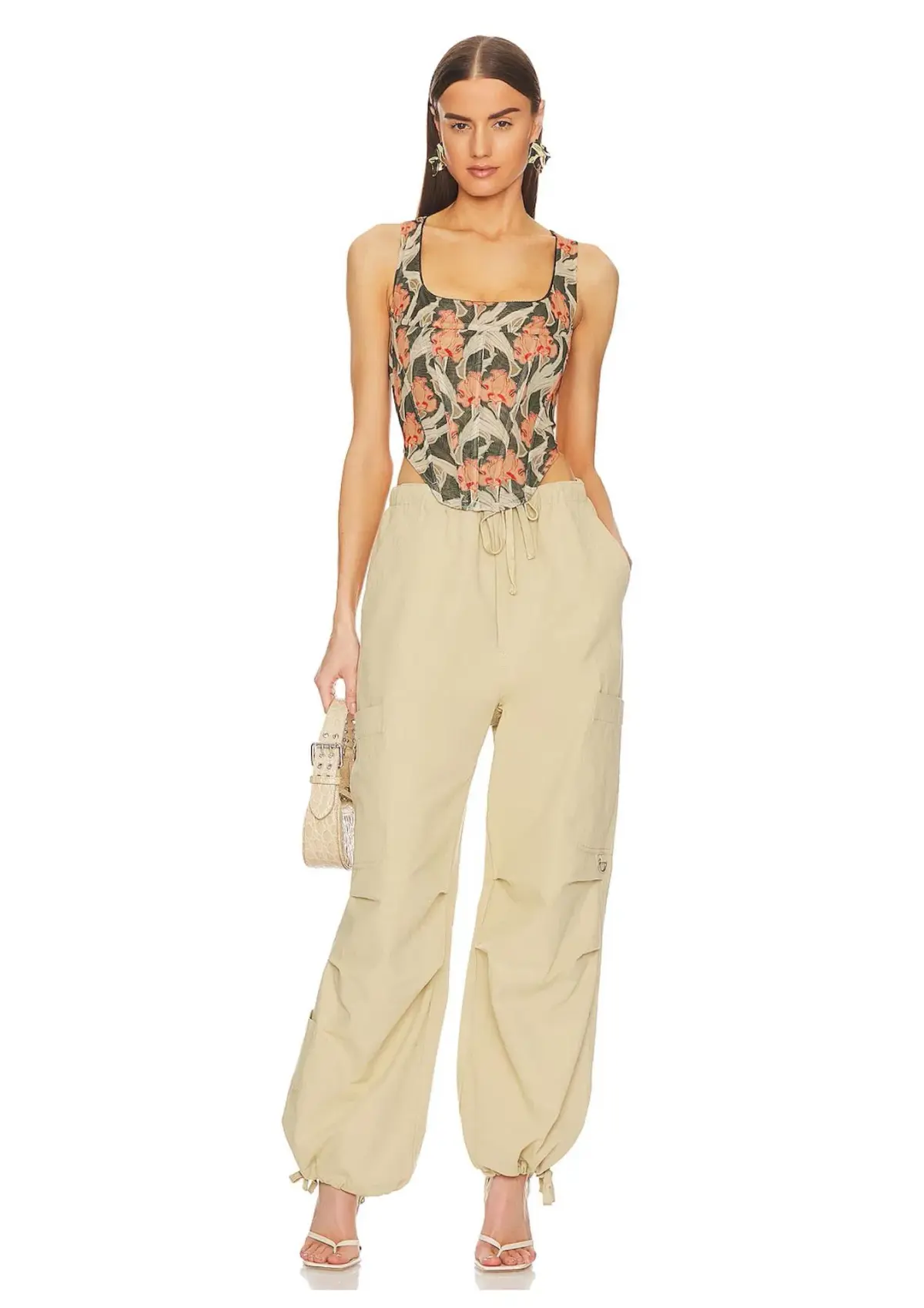 Miao Campbell Corset Art Nouveau Size XS / AU 6 - Image 1