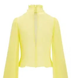 Rat & Boa Lulema Blouse Lemon Yellow Size XL / AU 14 for rent on The Volte - image 5
