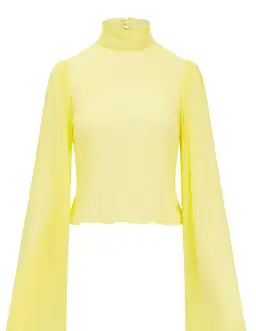 Rat & Boa Lulema Blouse Lemon Yellow Size XL / AU 14 for rent on The Volte - image 4